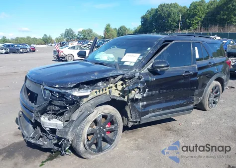 2024 Ford Explorer St из США, поврежденный, VIN 1FM5K8GCXRGA08783